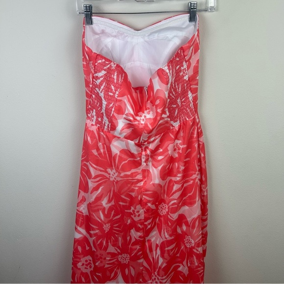 Amanda Uprichard New York x Revolve Strapless Eden Maxi Dress Paquita floral L - Picture 11 of 14
